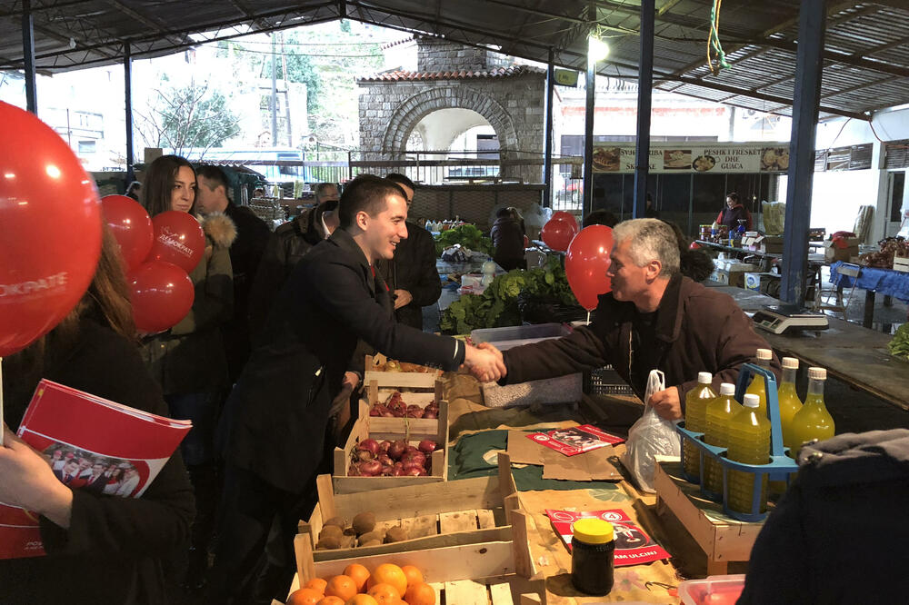 Demokratska Crna Gora, posjeta Ulcinj, Foto: Demokratska Crna Gora