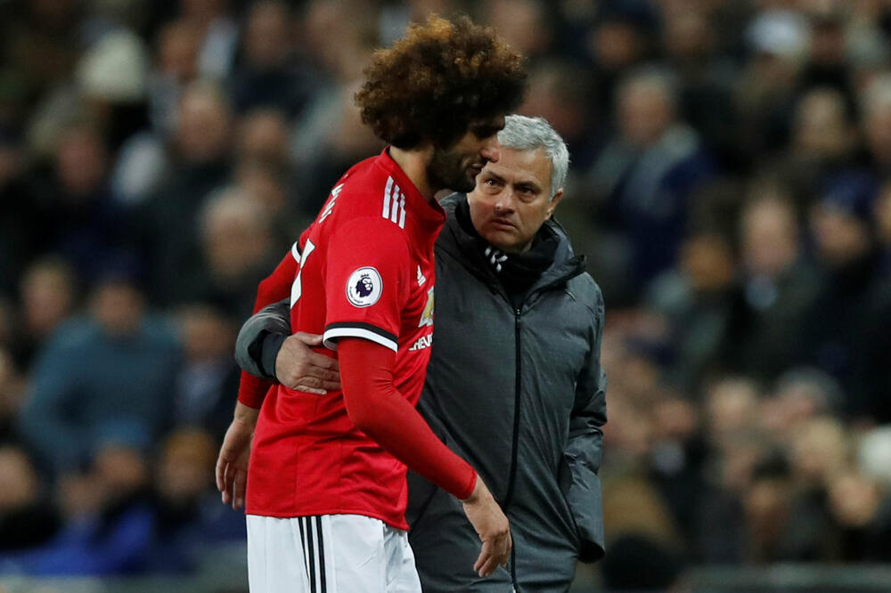 Maruan Felaini i Žoze Murinjo, Foto: Reuters