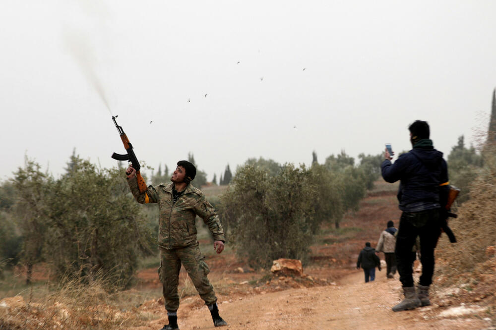 Afrin, proturski vojnici, Foto: Reuters