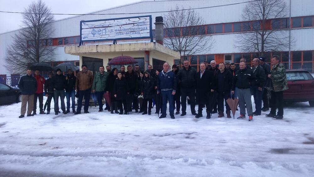 FEP Plužine, protest