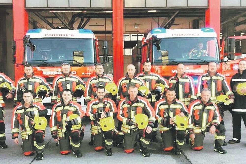Vatrogasci Podgorica, Služba zaštite Glavnog grada, Foto: Glavni grad