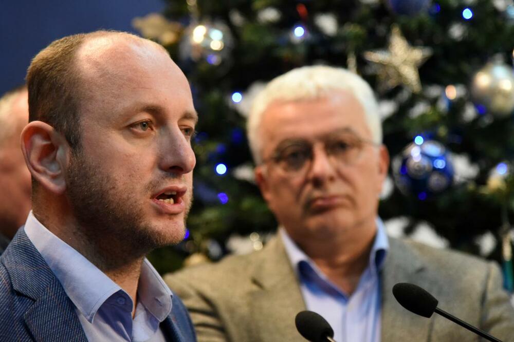 Milan Knežević i Andrija Mandić, Foto: Boris Pejović