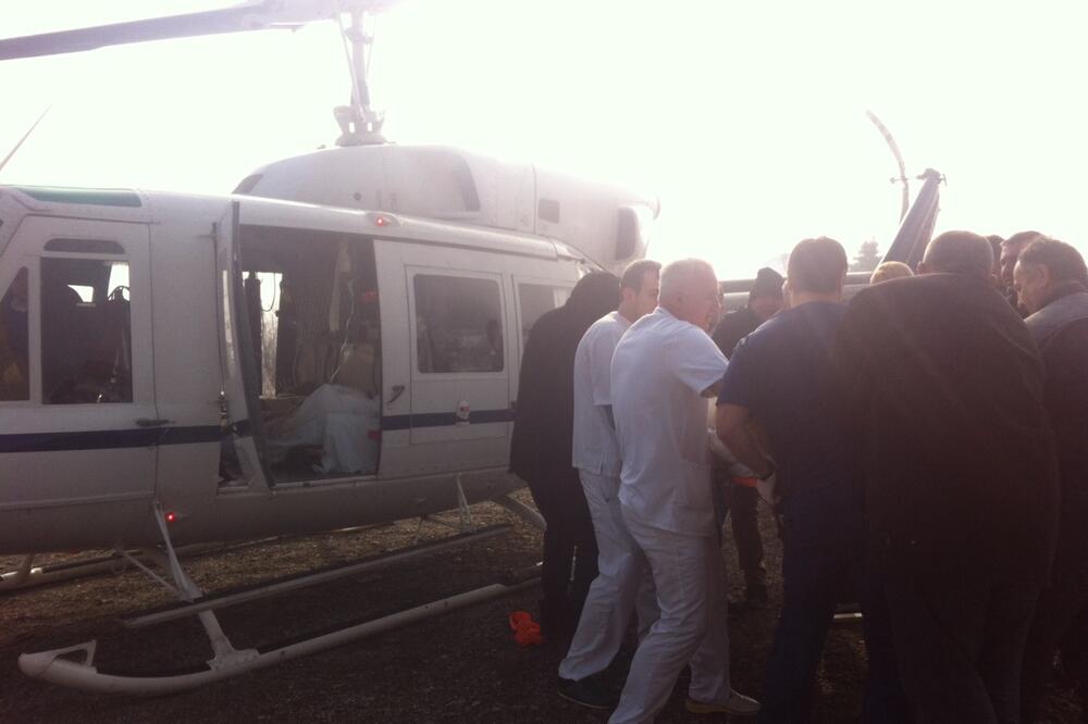 Povrijeđeni u eksploziji u fabrici Tara, Foto: Jadranka Ćetković