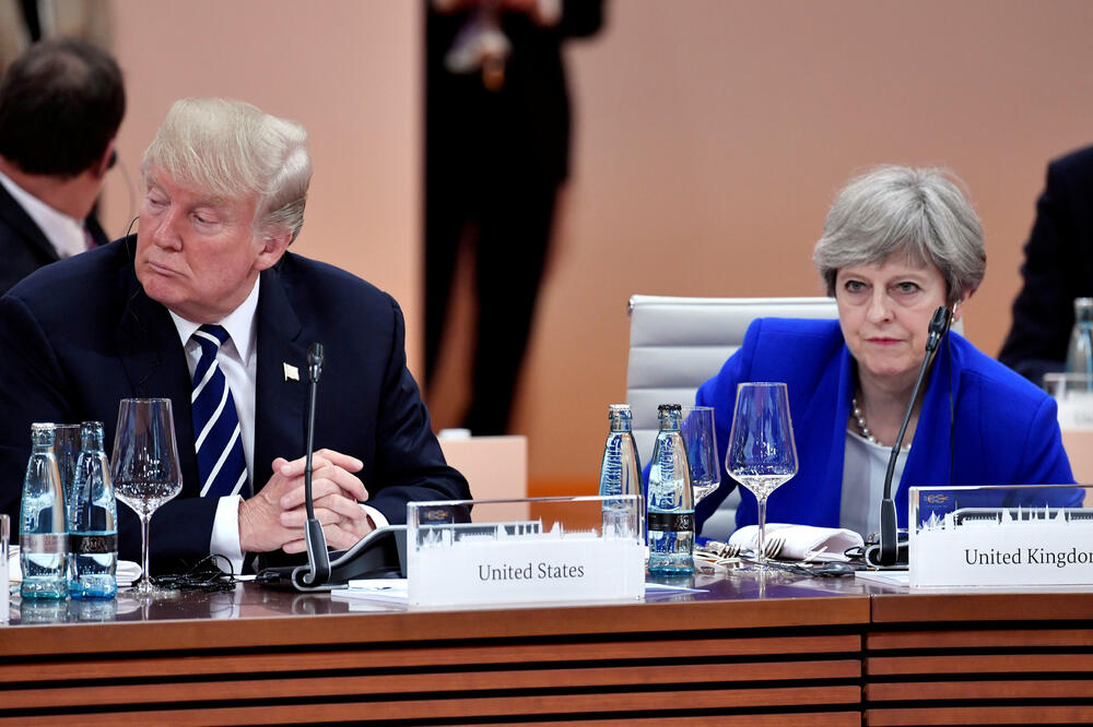 Donald Tramp, Tereza Mej, Foto: Reuters