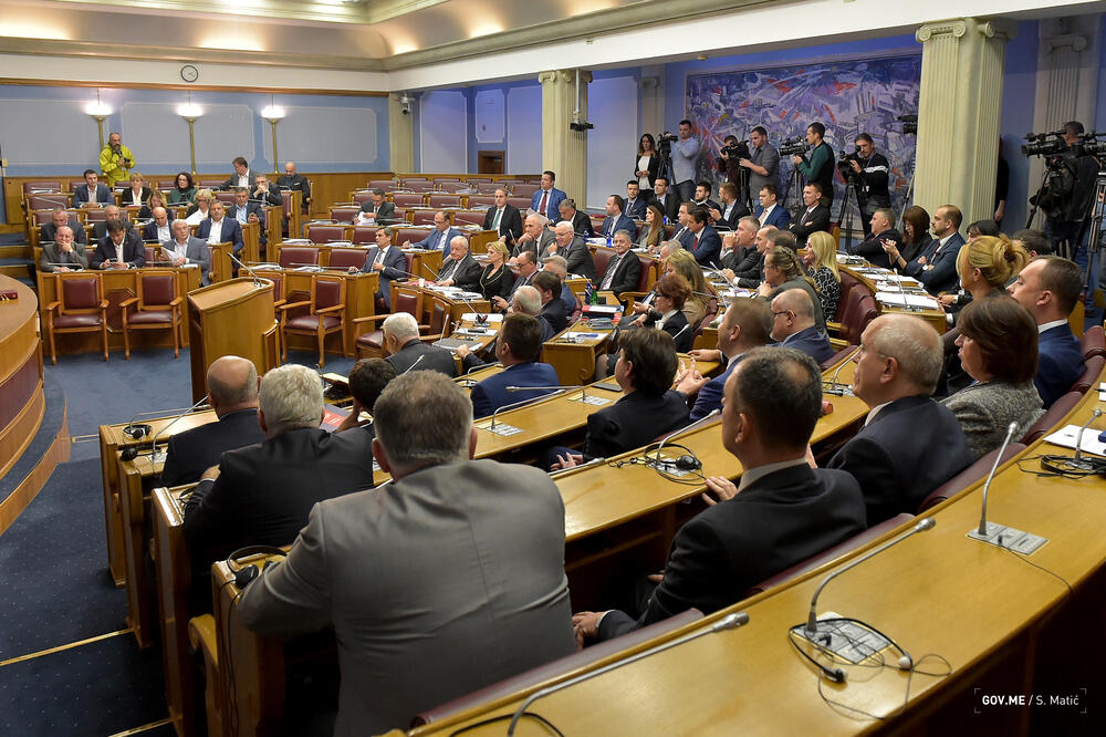 Skupština Crne Gore, Premijerski sat, Foto: Gov.me/S. Matić