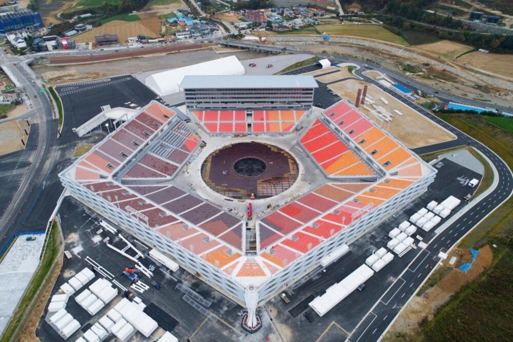 Stadion Pjongčang, Foto: Kyodonews.net