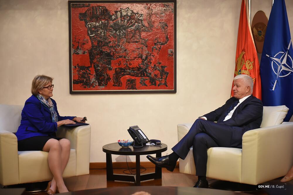 Duško Marković, Margaret en Uehara, Foto: Gov.me