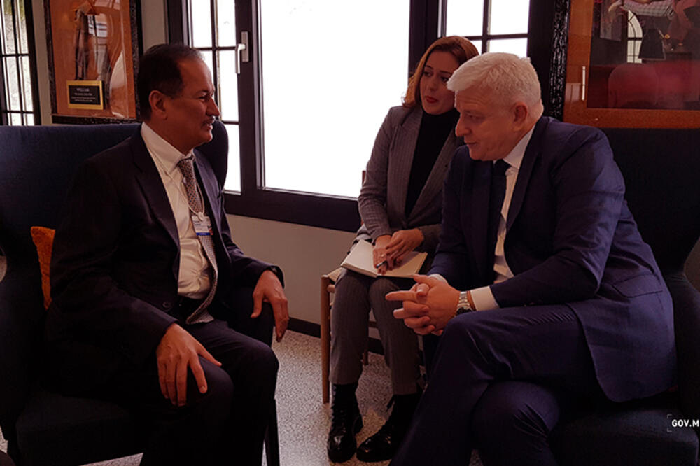 Husain Sajvani, Duško MArković, Foto: Gov.me