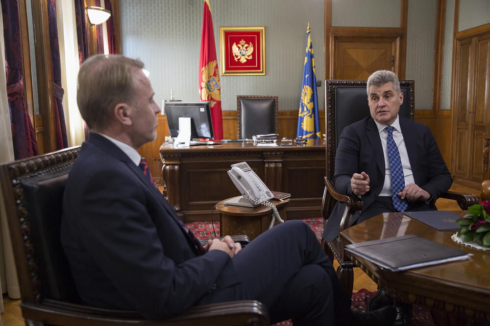 Aivo Orav, Ivan Brajović, Foto: Skupština Crne Gore