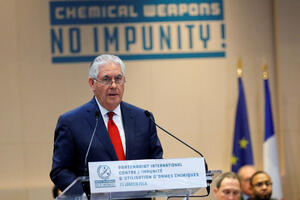 Tilerson: Rusija snosi odgovornost za napade hemijskim oružjem u...