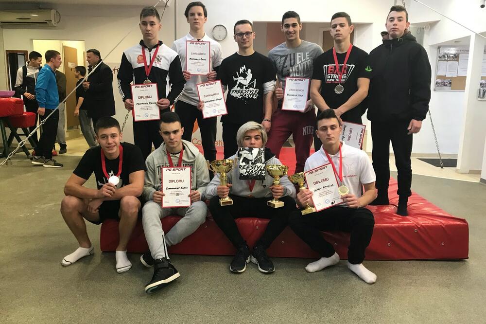 PG sport takmičenje u urbanoj gimnastici, Foto: Privatna arhiva