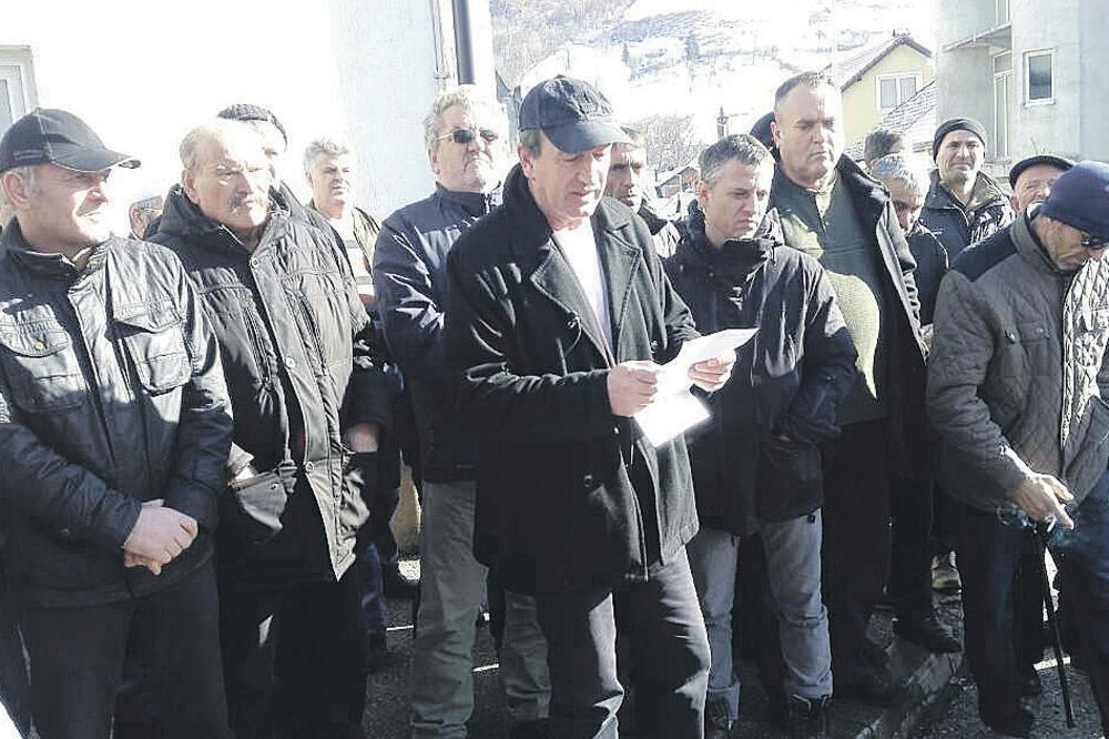 Protest mještana Murine i Plava, Foto: Arhiva Vijesti