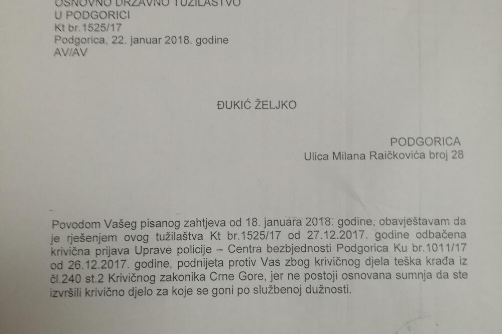 ŽEljko Đukić presuda, Foto: Privatna arhiva