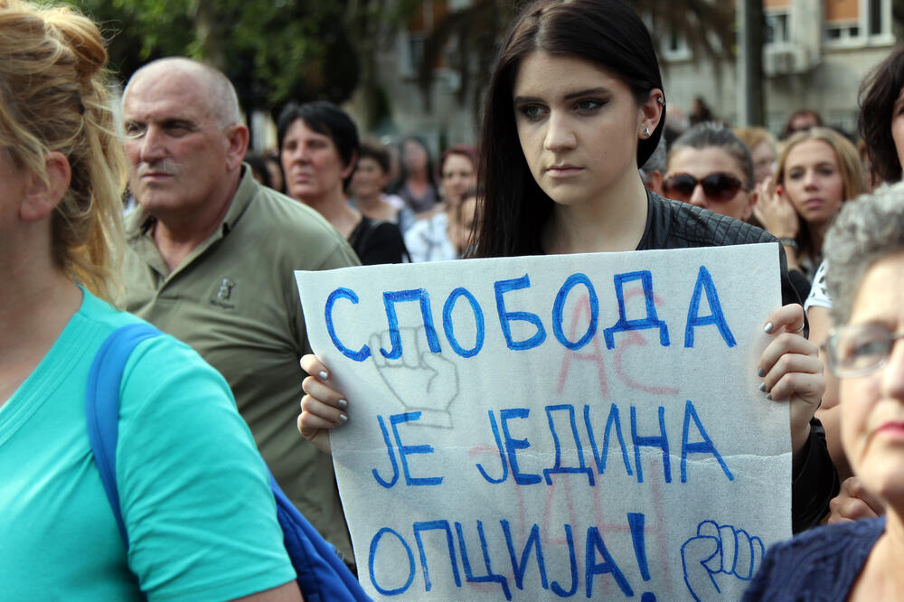 protest majke, Foto: Filip Roganović