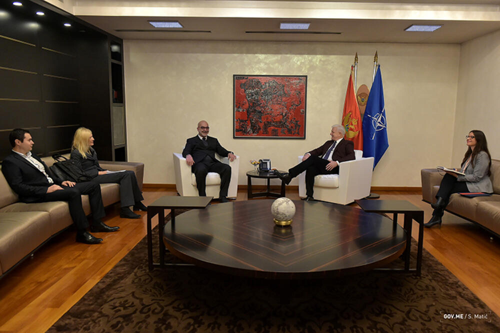 Aleksandar Mugoša, Duško Marković, Foto: Gov.me/S. Matić