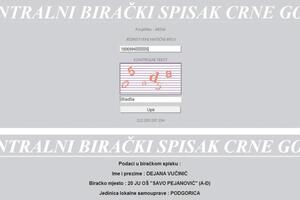 Od ponedjeljka moguć uvid u birački spisak