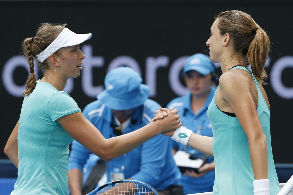 Elis Mertens, Petra Martić, Foto: Reuters