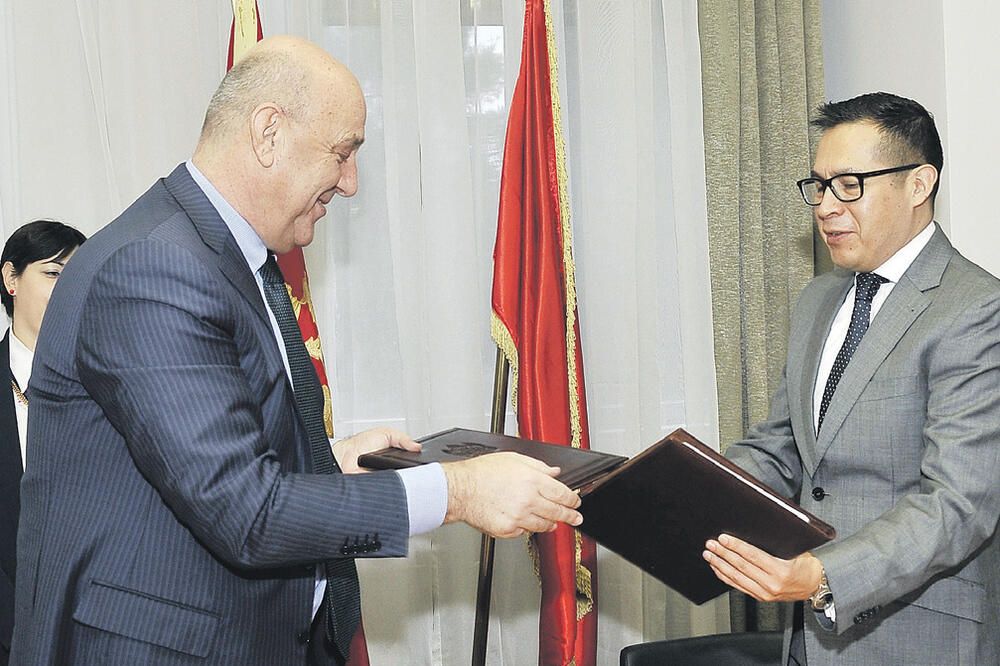 Darko RAdunović, Emanuel Salinas, Foto: Vlada Crne Gore