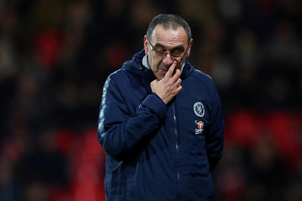 Pogriješio u proračunu: Mauricio Sari, trener Čelsija, Foto: HANNAH MCKAY