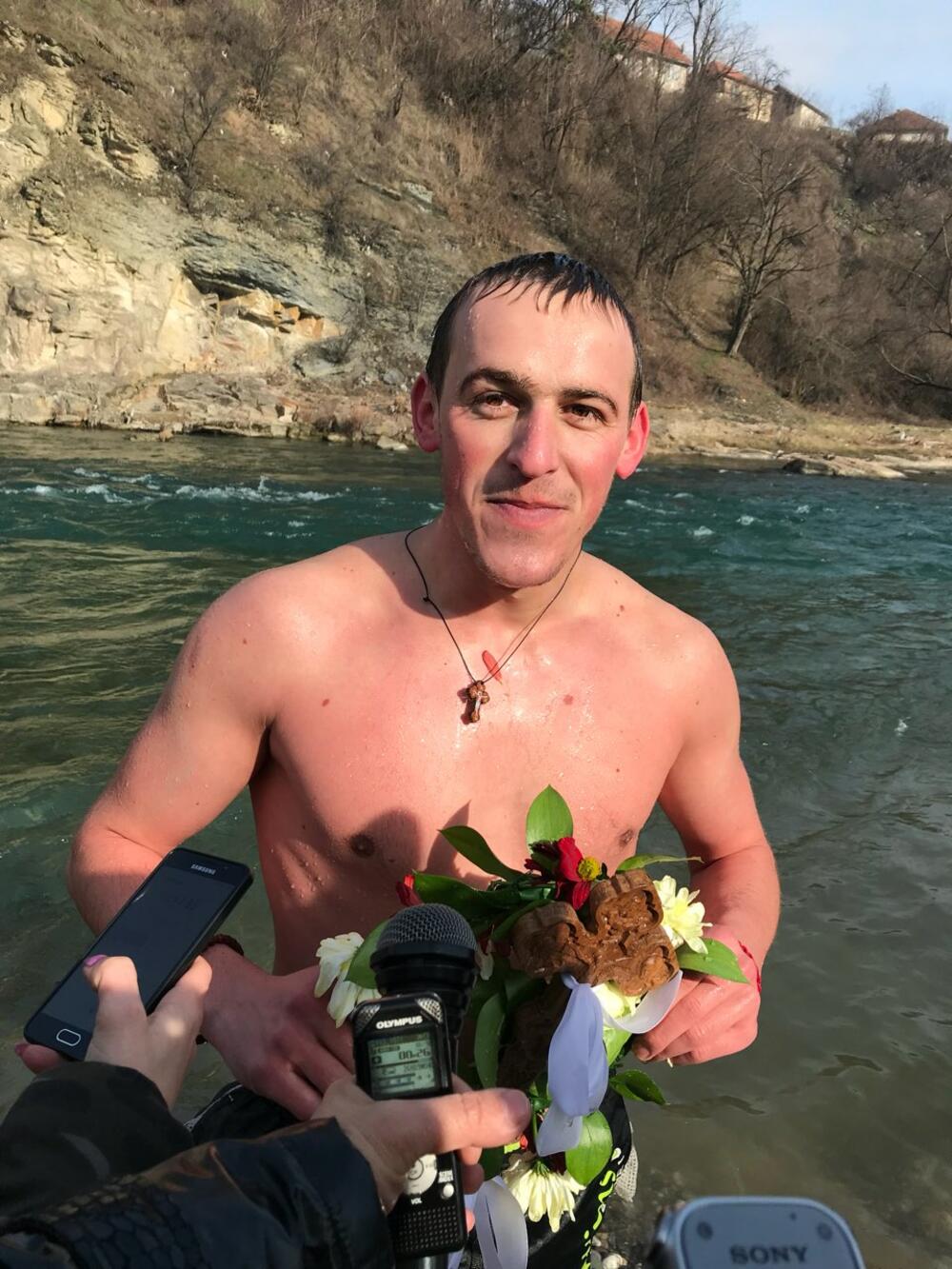 Plivanje za časni krst, Marko Drobnjak