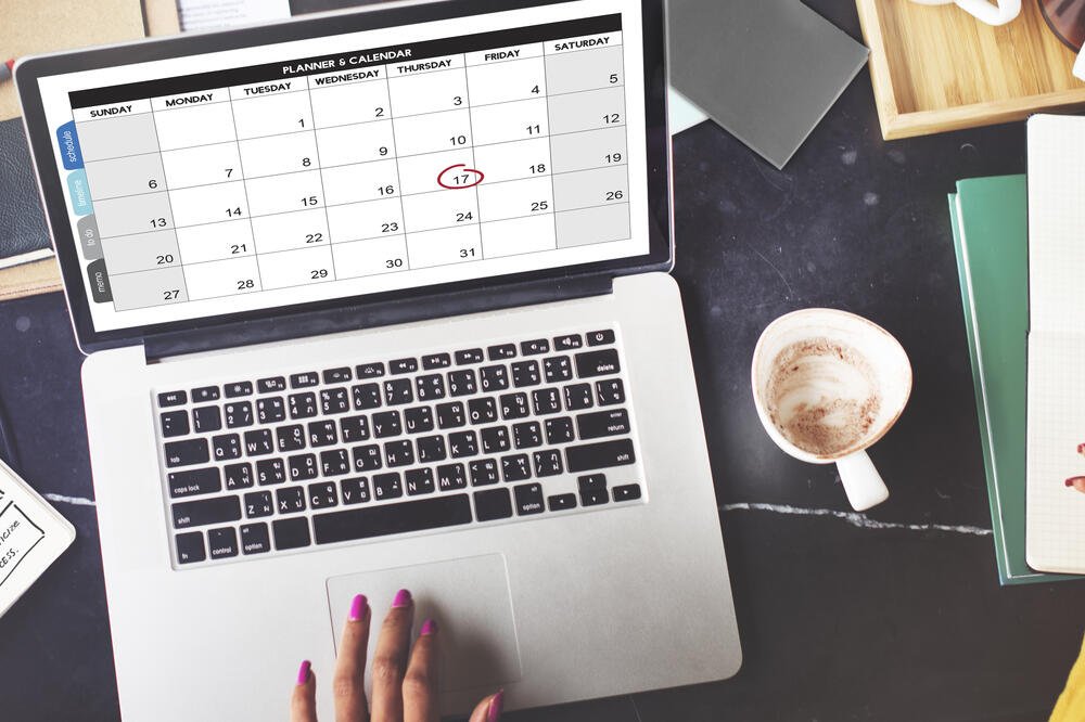 kalendar, kompjuter, Foto: Shutterstock