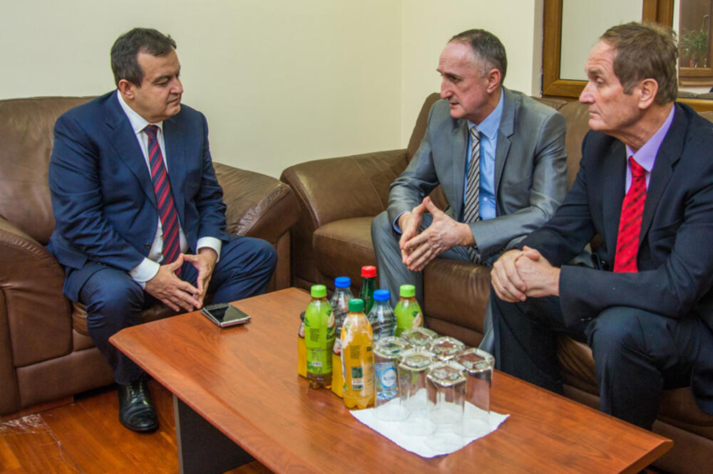 Ivica Dačić, Momčilo Vuksanović, Zoran Bingulac, Foto: Srpski nacionalni savjet