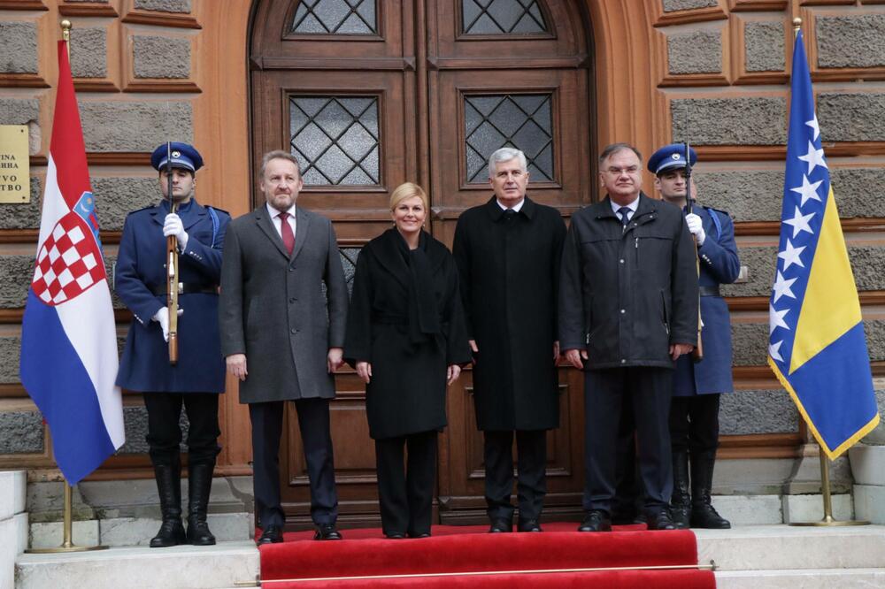 Kolinda Grabar- Kitarović, Sarajevo, Foto: Beta-AP