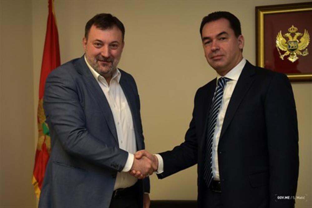 Nikola Marković, Zoran Pažin, Foto: Vlada Crne Gore