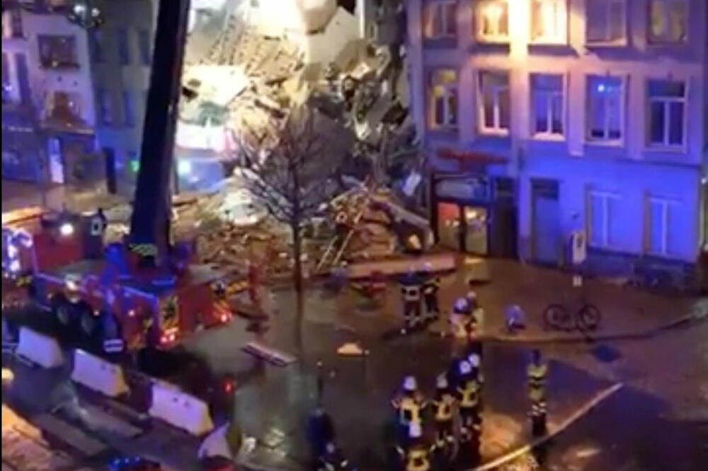 Antverpen, eksplozija zgrade, Foto: Reuters