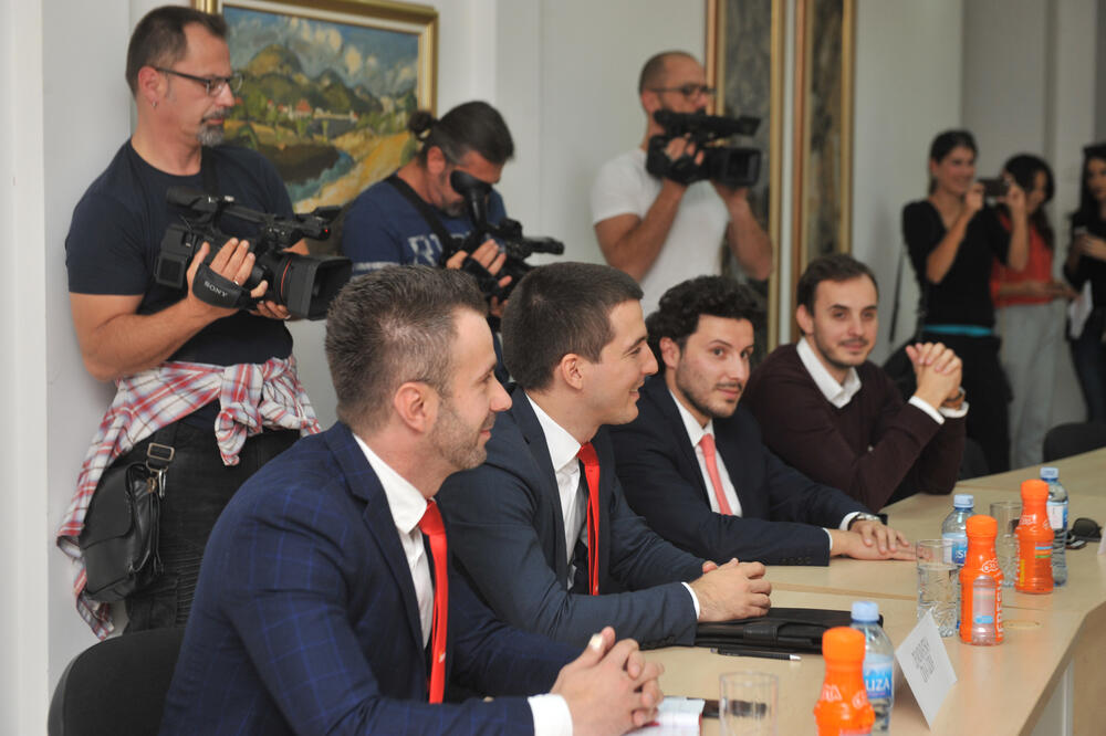 Građanska opozicija, sastanak, Foto: Savo Prelević