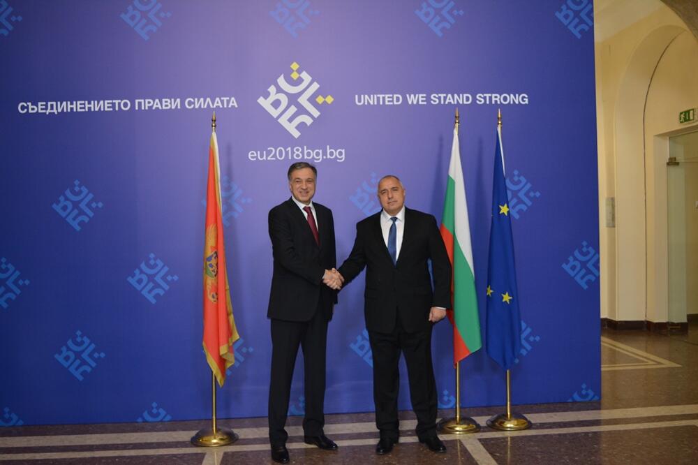 Filip Vujanović, Bojko Borisov, Foto: Kabinet predsjednika Crne Gore