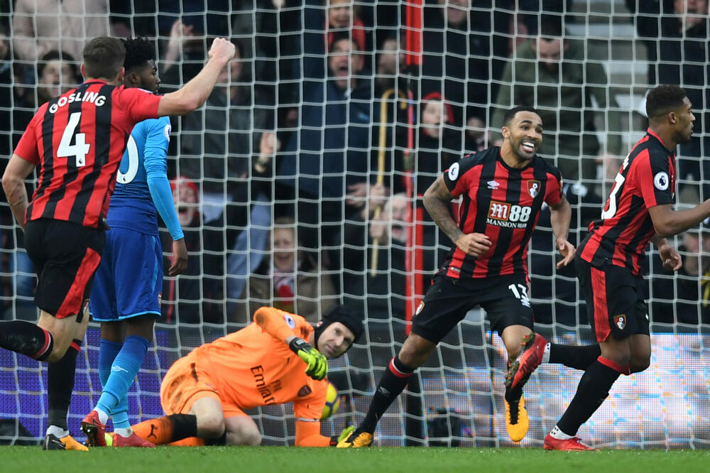 Bornmut - Arsenal, Foto: Reuters