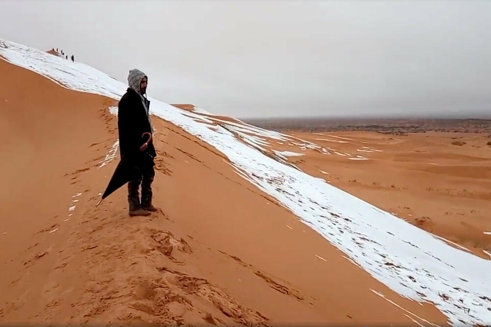 Sahara snijeg, Foto: Reuters