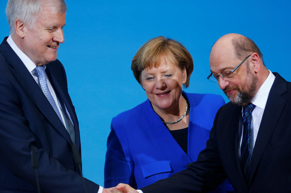 Horst Zehofer, Angela Merkel, Martin Šulc, Foto: Reuters