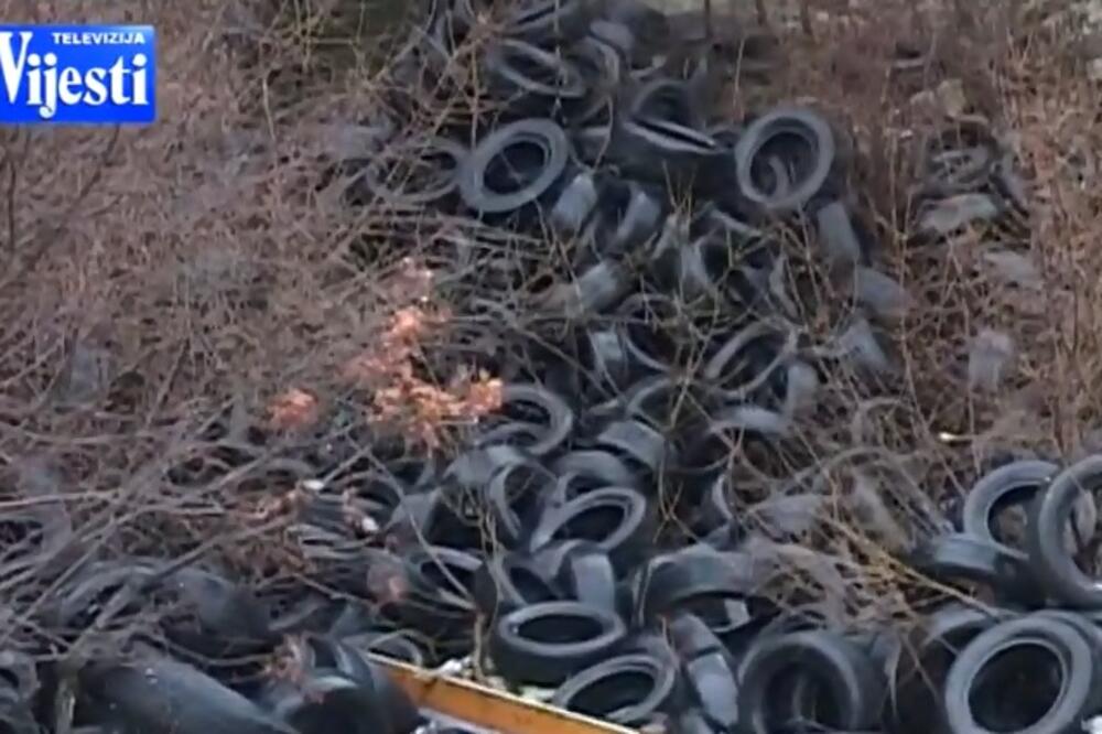 deponija Nikšić, Foto: Screenshot (TV Vijesti)