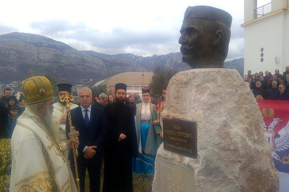 Otkrivanje biste kralju Nikoli, Bar, Foto: Sergej Zabijako