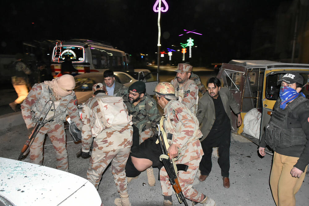 Pakistan, napad na policiju, Foto: Reuters