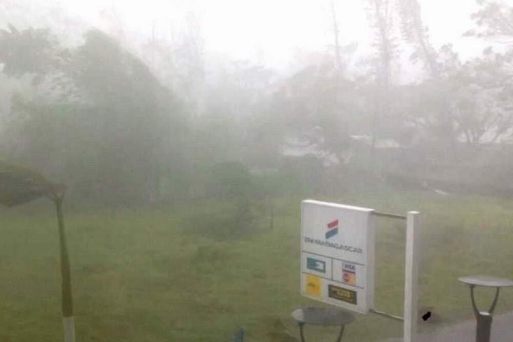 Madagaskar ciklon, Foto: Twitter.com