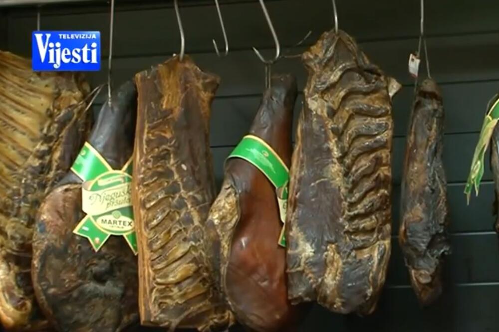 Njeguški pršut, Foto: Screenshot (TV Vijesti)