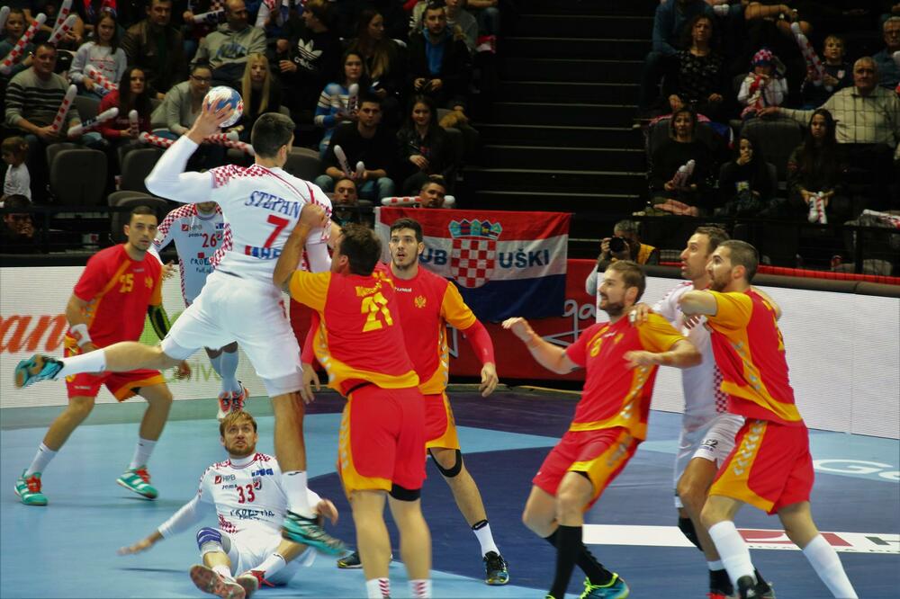 Luka Stepančić rukometaši Crne Gore, Foto: Hrvatski rukometni savez