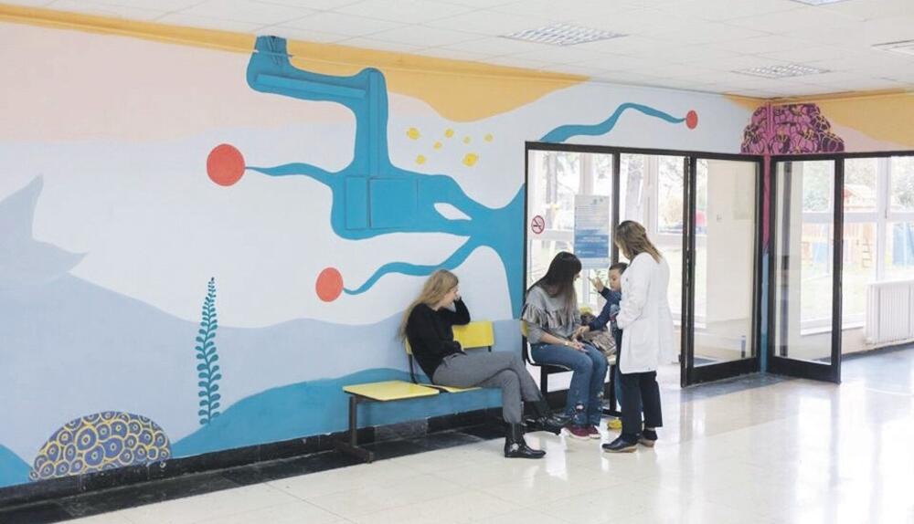 Dječija bolnica murali