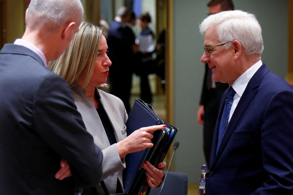Mogerini i Čaputovič, Foto: FRANCOIS LENOIR/REUTERS