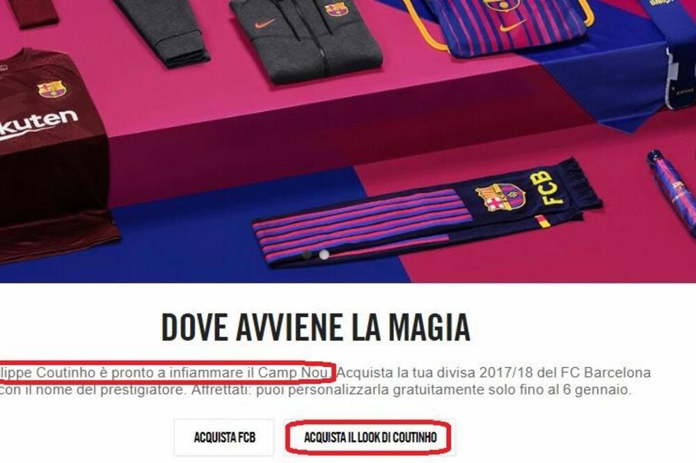 dres Barselona, Foto: Twitter