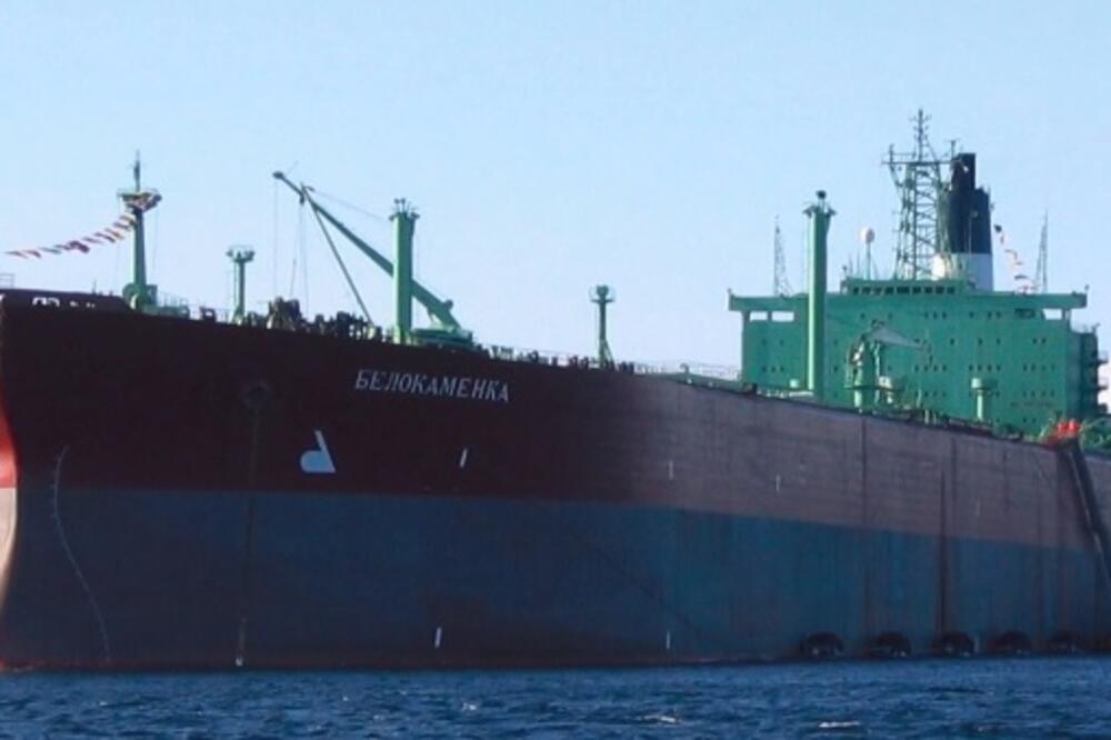 Ruski tanker, Foto: Screenshot (Reuters)