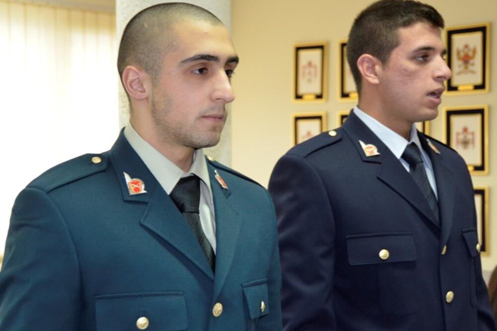 Đorđe Mijović, Nemanja Burić, Foto: Odbrana.gov.me