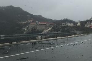 U udesu na putu Cetinje – Podgorica povrijeđena jedna osoba