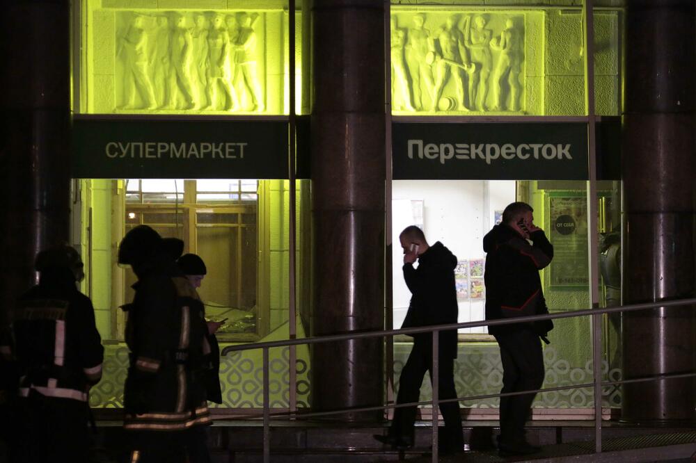 Sankt Peterburg, eksplozija, Foto: Reuters
