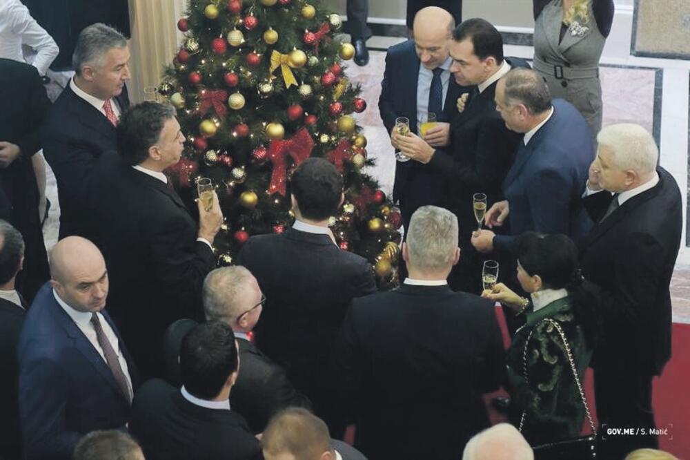 novogodišnji koktel Vlada, Foto: Gov.me