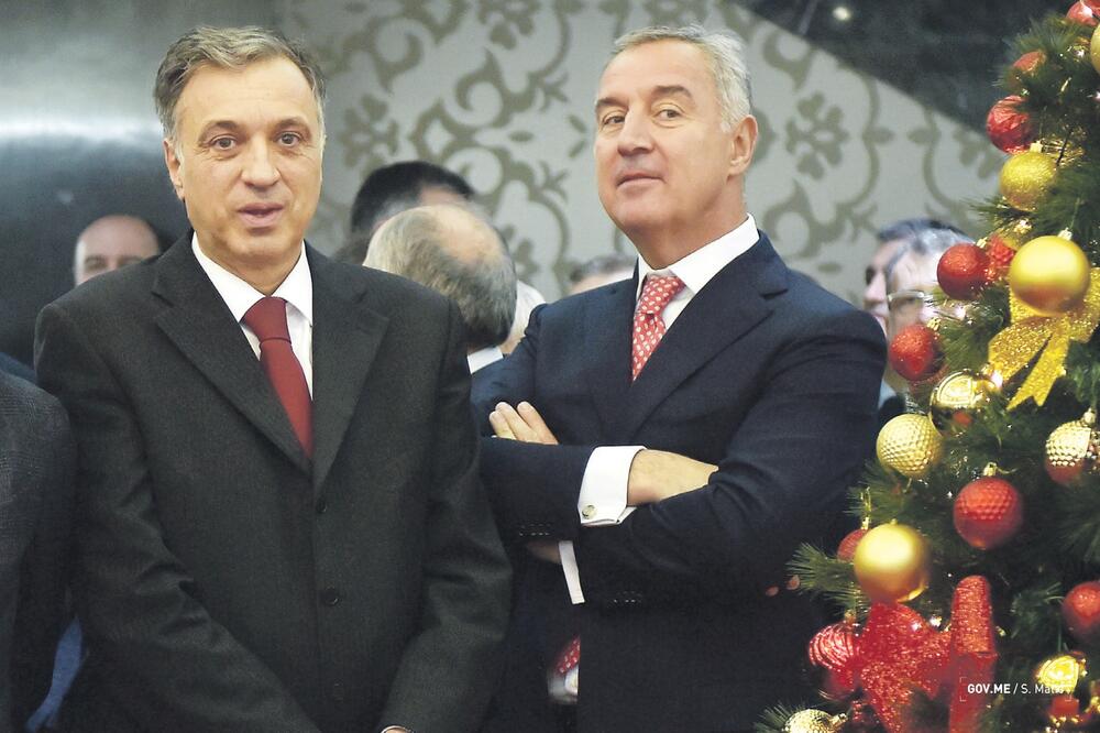 Filip Vujanović, Milo Đukanović, Foto: Gov.me