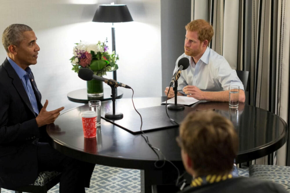 Barak Obama, Princ Hari, Foto: Reuters